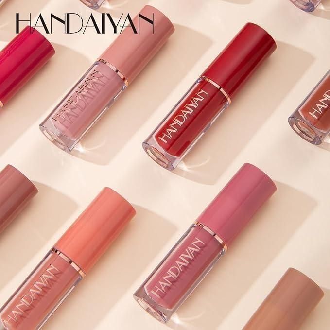 long lasting lipstick for Indian skin in various shades from Handaiyan with sleek packaging